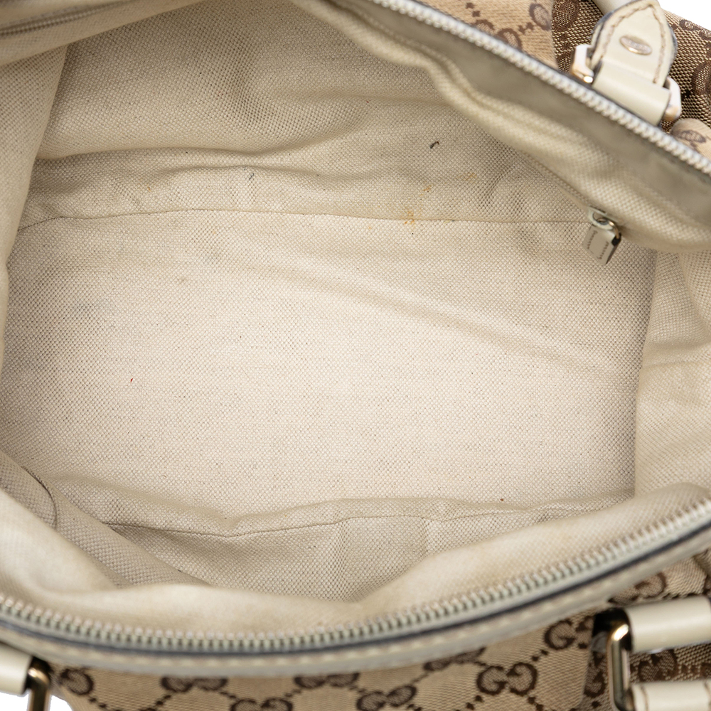 Pre-Loved Gucci GG Canvas Sukey Satchel - Picture 4 of 7